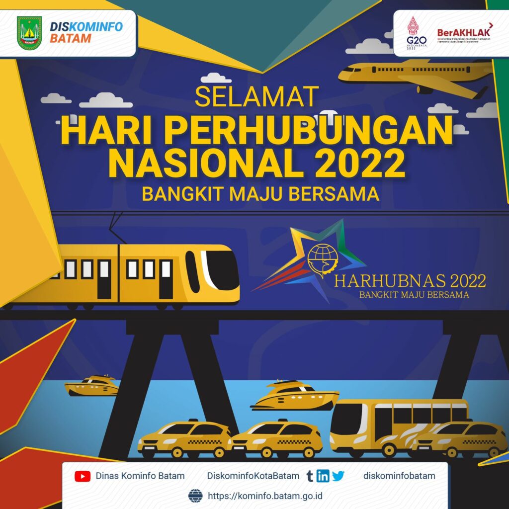 Hari Perhubungan Nasional 2022 Dinas Komunikasi Informatika