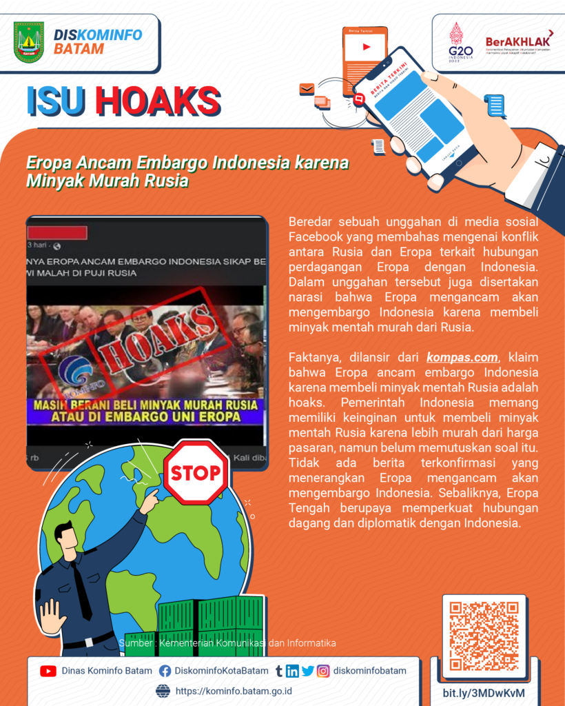 Isu Hoaks Dinas Komunikasi Informatika