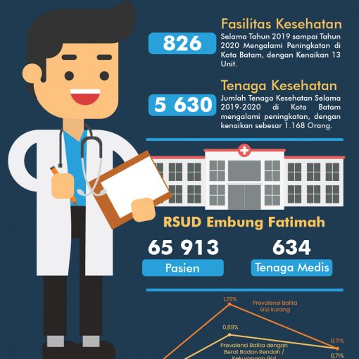 Infografis Kesehatan Kota Batam Tahun 2020