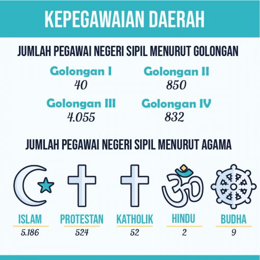 Infografis Kepegawaian Daerah Kota Batam Tahun 2019