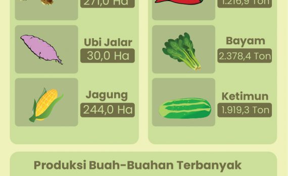 Infografis Ketahanan Pangan dan Pertanian Kota Batam Tahun 2019