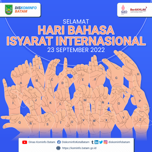 Hari Bahasa Isyarat Internasional – Dinas Komunikasi & Informatika