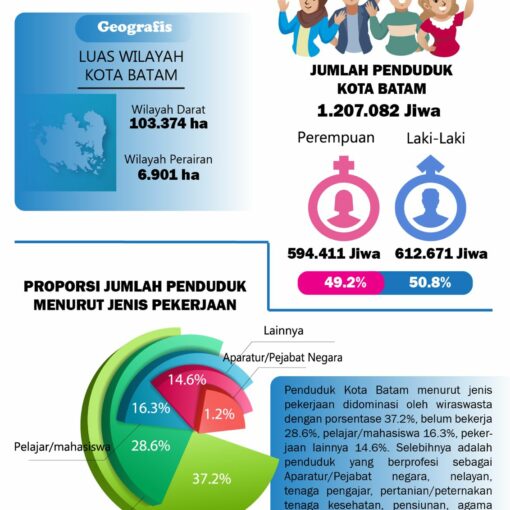 Infografis Kependudukan Kota Batam Tahun 2019 – Dinas Komunikasi ...