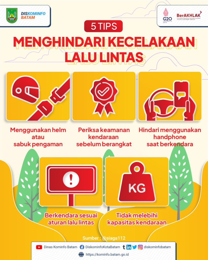 Tips Menghindari Kecelakaan Lalu Lintas – Dinas Komunikasi & Informatika