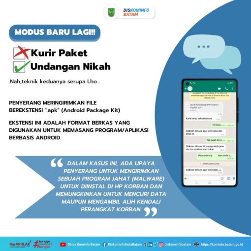 Modus Baru untuk Undangan Nikah dengan format .apk
