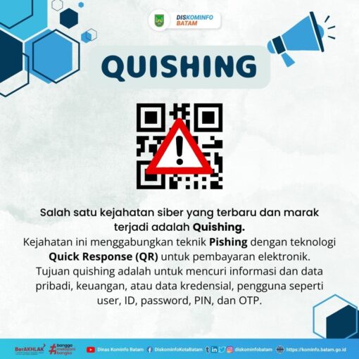 Waspada! Bahaya penipuan QUISHING, modus kuras rekening melalui QR Code!