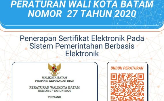 Kebijakan Penerapan Sertifikat Elektronik pada SPBE Pemko Batam
