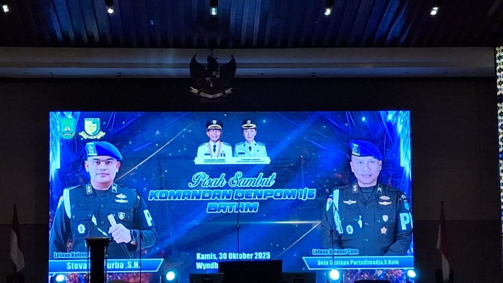Pemko Batam Gelar Pisah Sambut Komandan Denpom 16 Batam