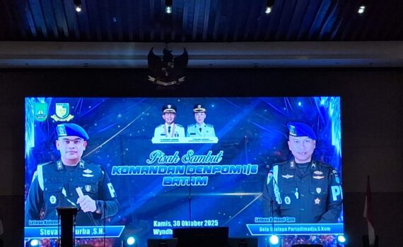 Pemko Batam Gelar Pisah Sambut Komandan Denpom 16 Batam