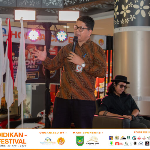 Kepala Diskominfo Batam Tekankan Pentingnya Literasi Digital dan Perlindungan Anak di Era Digital pada Nihon Nagoya Fest 2026