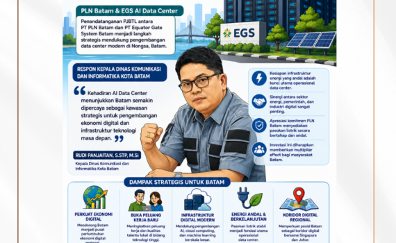 Kadis Kominfo Batam Apresiasi Investasi EGS AI Data Center, Perkuat Posisi Batam sebagai Pusat Ekonomi Digital