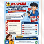 WASPADA INFORMASI MENYESATKAN DI MEDIA SOSIAL
