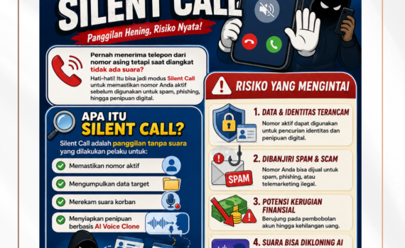 WASPADA SILENT CALL! Panggilan Hening, Risiko Nyata!