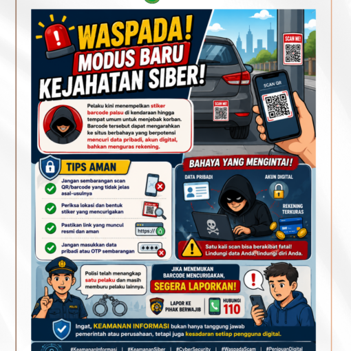 Waspada Modus Baru Kejahatan Siber!