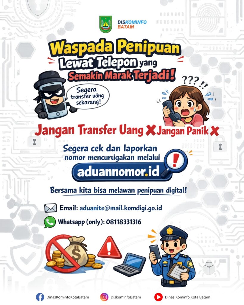 Waspada penipuan lewat telepon yang semakin marak terjadi! Jangan mudah percaya jika ada nomor tidak dikenal yang tiba-tiba menghubungi Anda dengan berbagai alasan.