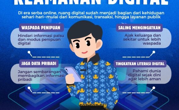 📢 Keamanan digital adalah tanggung jawab bersama.