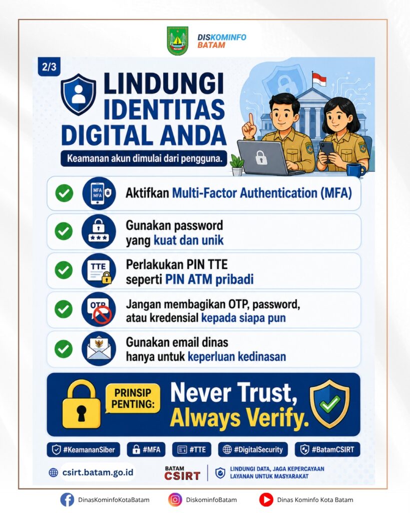 Menjaga Marwah Digital ASN Keamanan Informasi adalah Tanggung Jawab Bersama