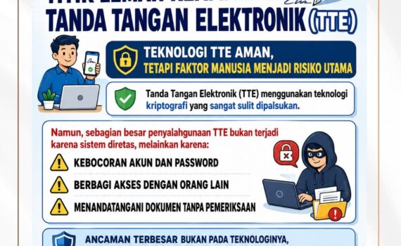 WASPADA! TITIK LEMAH KEAMANAN TANDA TANGAN ELEKTRONIK (TTE)