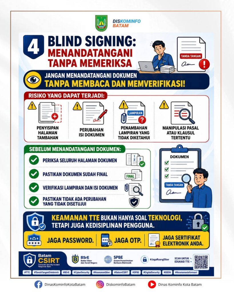 WASPADA! TITIK LEMAH KEAMANAN TANDA TANGAN ELEKTRONIK (TTE)
