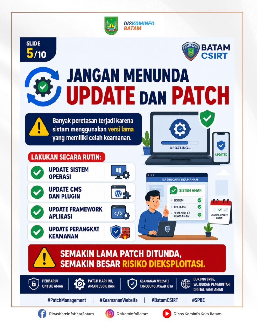 🔐 Keamanan Website Pemerintah Dimulai Dari Kita.Website dan aplikasi pemerintah merupakan fonda