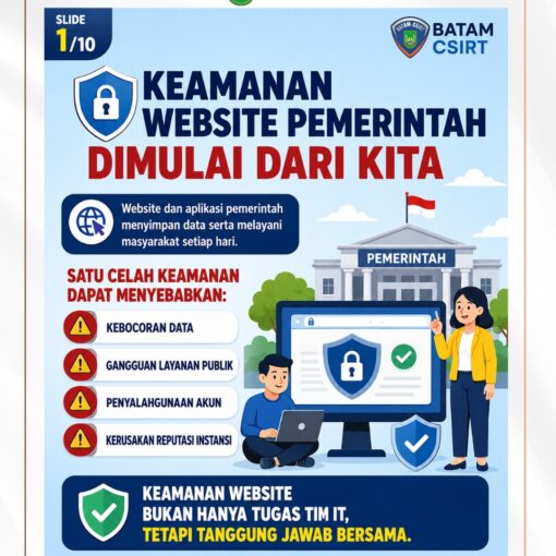 Keamanan Website Pemerintah Dimulai Dari Kita