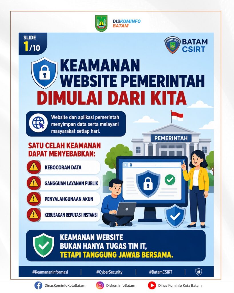 Keamanan Website Pemerintah Dimulai Dari Kita