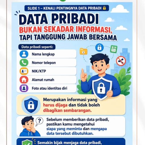 Data Pribadi Bukan Sekadar Informasi, Tapi Tanggung Jawab Bersama