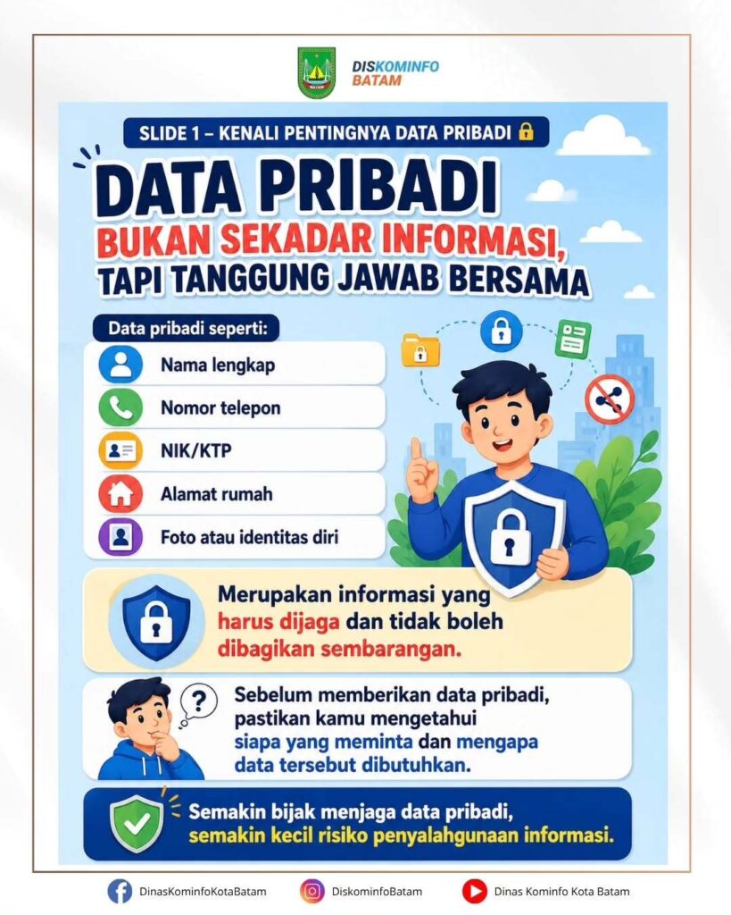 Data Pribadi Bukan Sekadar Informasi, Tapi Tanggung Jawab Bersama