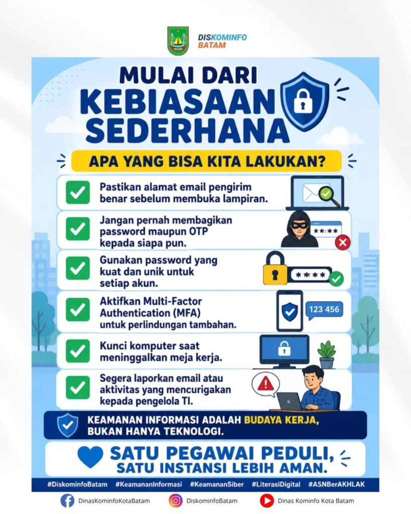 Satu Pegawai Peduli, Satu Instansi Lebih Aman. 2