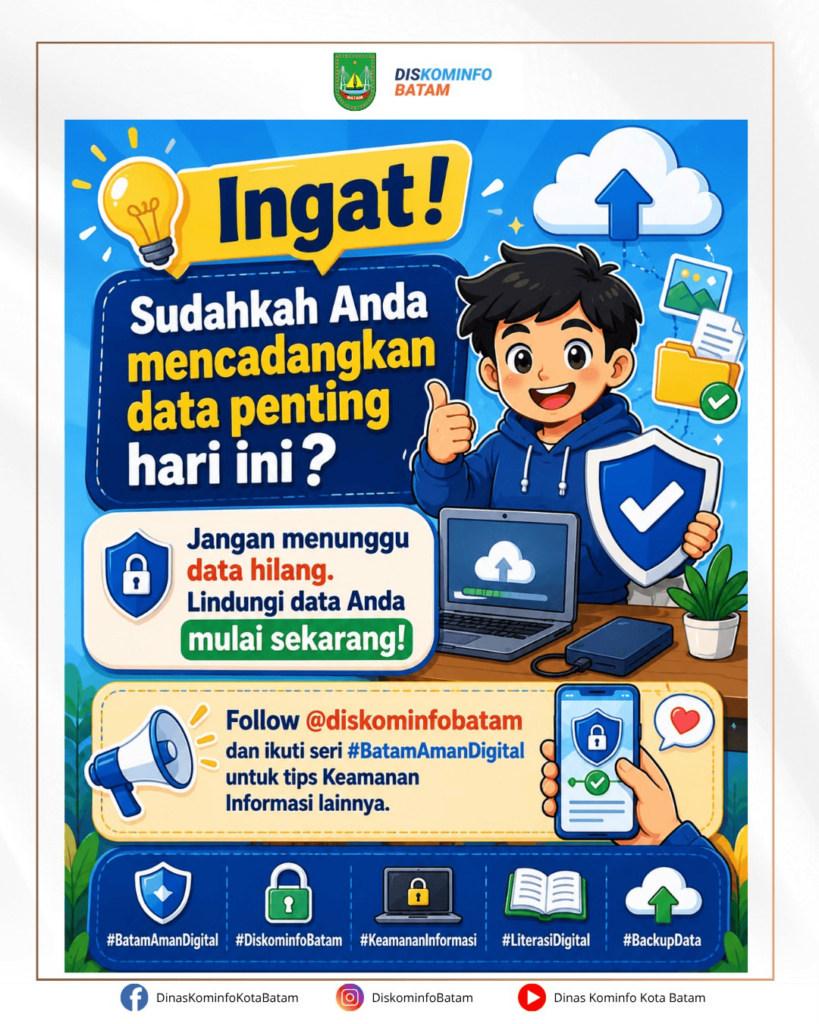 Cara Aman Mencadangkan (Backup) Data Penting💾 Data Hilang Bisa Terjadi Kapan Saja