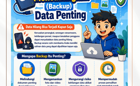 Cara Aman Mencadangkan (Backup) Data Penting💾 Data Hilang Bisa Terjadi Kapan Saja