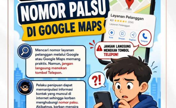 HATI-HATI NOMOR PALSU DI GOOGLE MAPS!