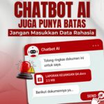 Chat bot AI juga punya batas, jangan masukkan data rahasia